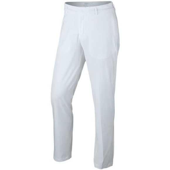 Nike men flat front stretch woven golf pants - Picture 1 of 4